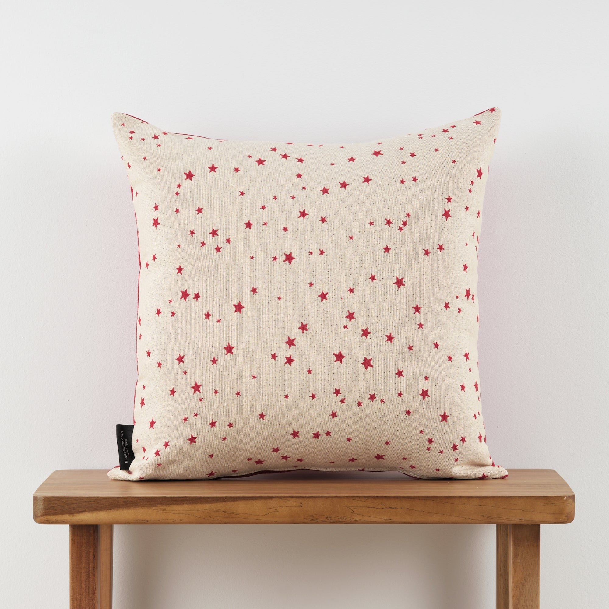 Reversible jacquard cushion cover 45x45 cm 33741