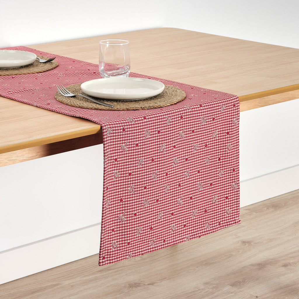 Chemin de table jacquard réversible 33785 45x140 cm