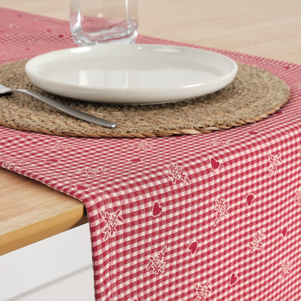 Chemin de table jacquard réversible 33785 45x140 cm