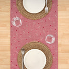 Chemin de table jacquard réversible 33785 45x140 cm
