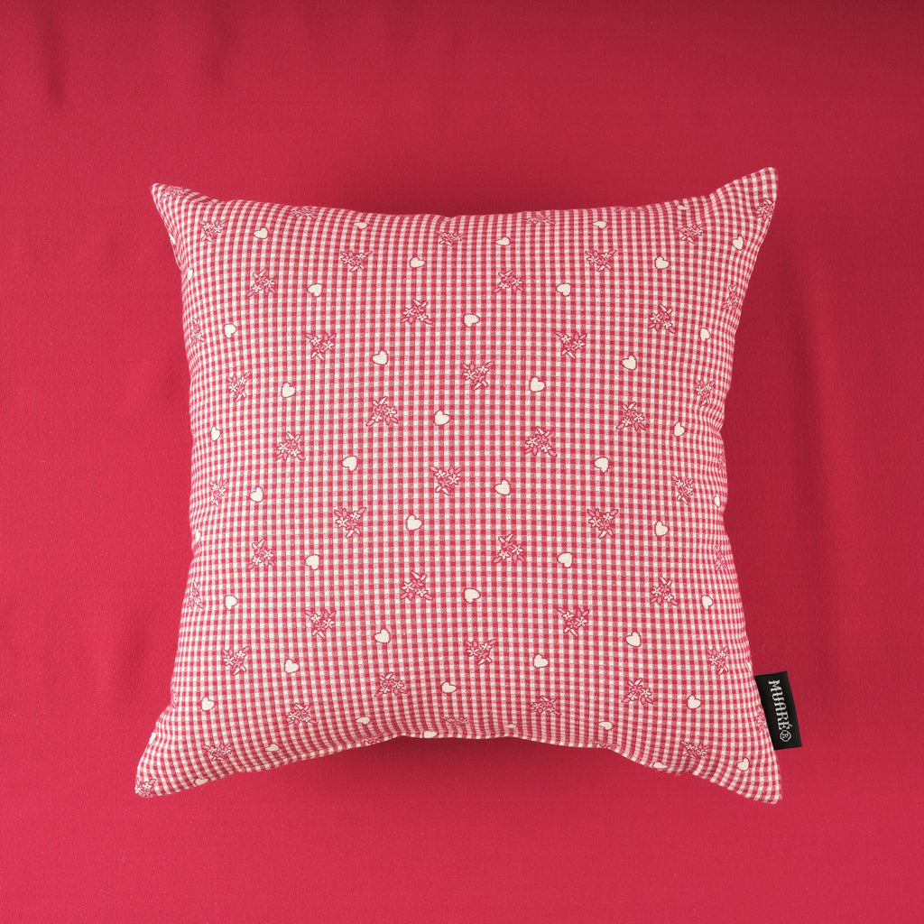 Reversible jacquard cushion cover 45x45 cm 33785