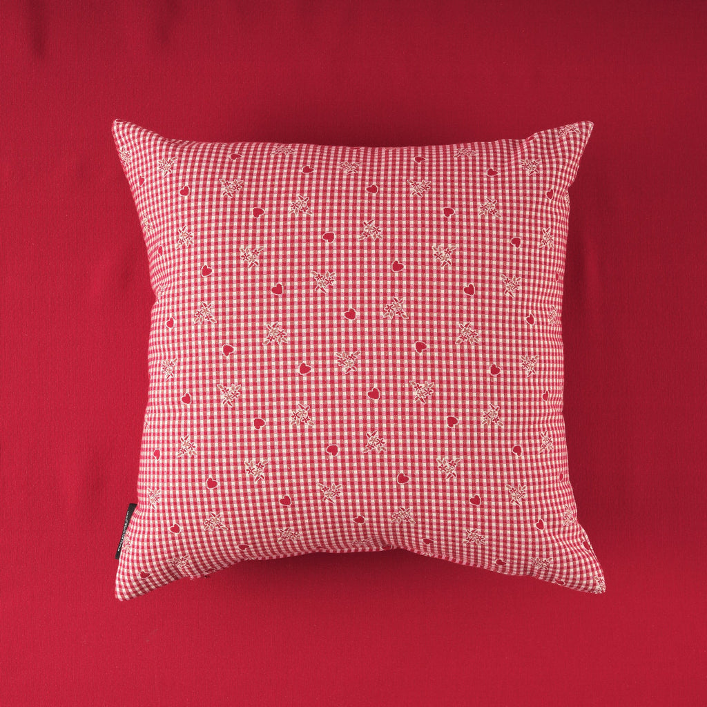 Reversible jacquard cushion cover 45x45 cm 33785
