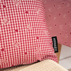 Reversible jacquard cushion cover 45x45 cm 33785