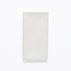 Paquet de 2 unités serviette jacquard fil argent R17948 45x45 cm