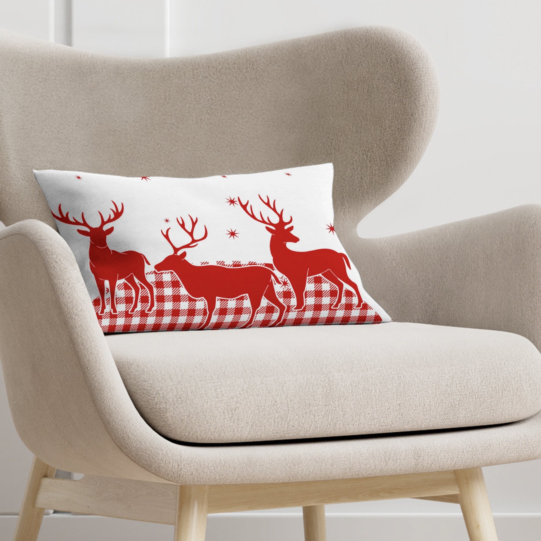 100% cotton cushion cover Lapland 72 30x50 cm