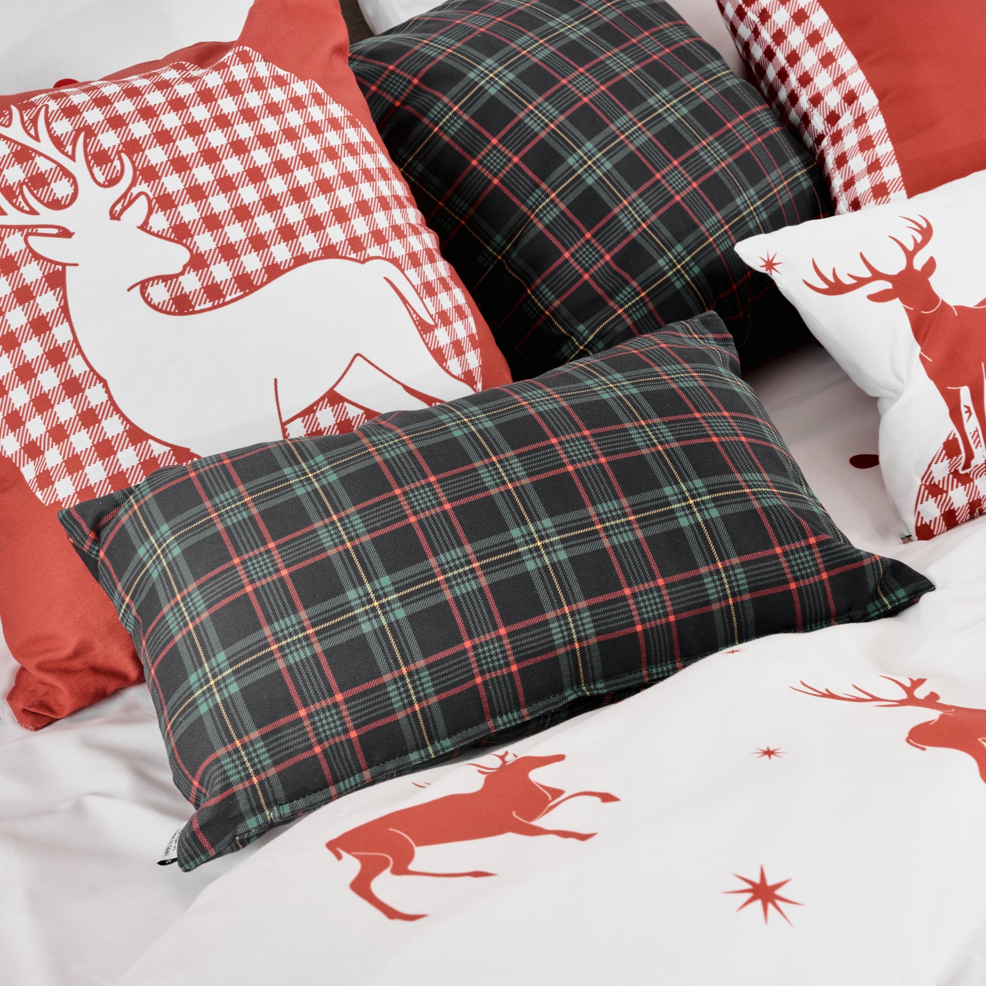 100% cotton cushion cover Lapland 73 30x50 cm