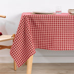 Nappe antitache premium jacquard Vichy