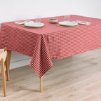 Nappe antitache premium jacquard Vichy