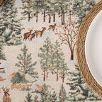 Premium Jacquard Stain-Resistant Tablecloth 33722B