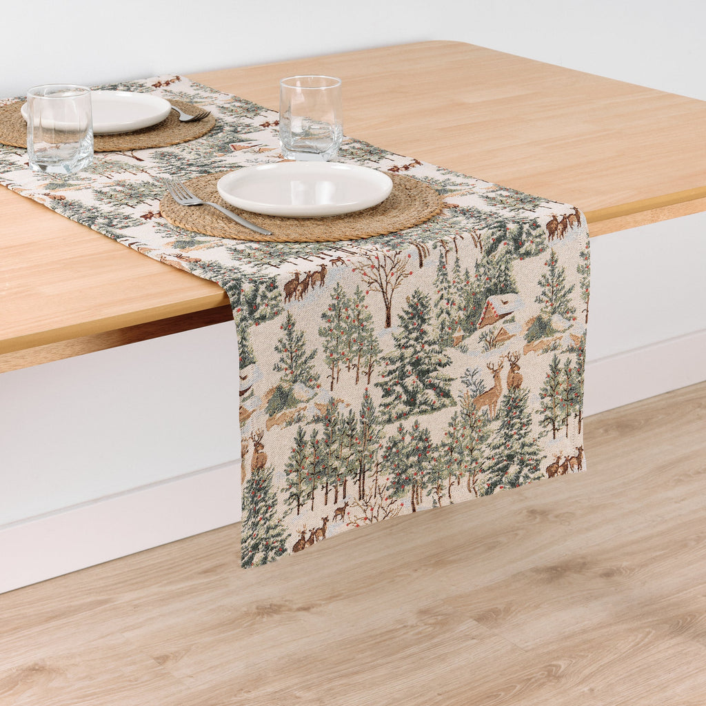 Chemin de table jacquard 33722B 45x140 cm