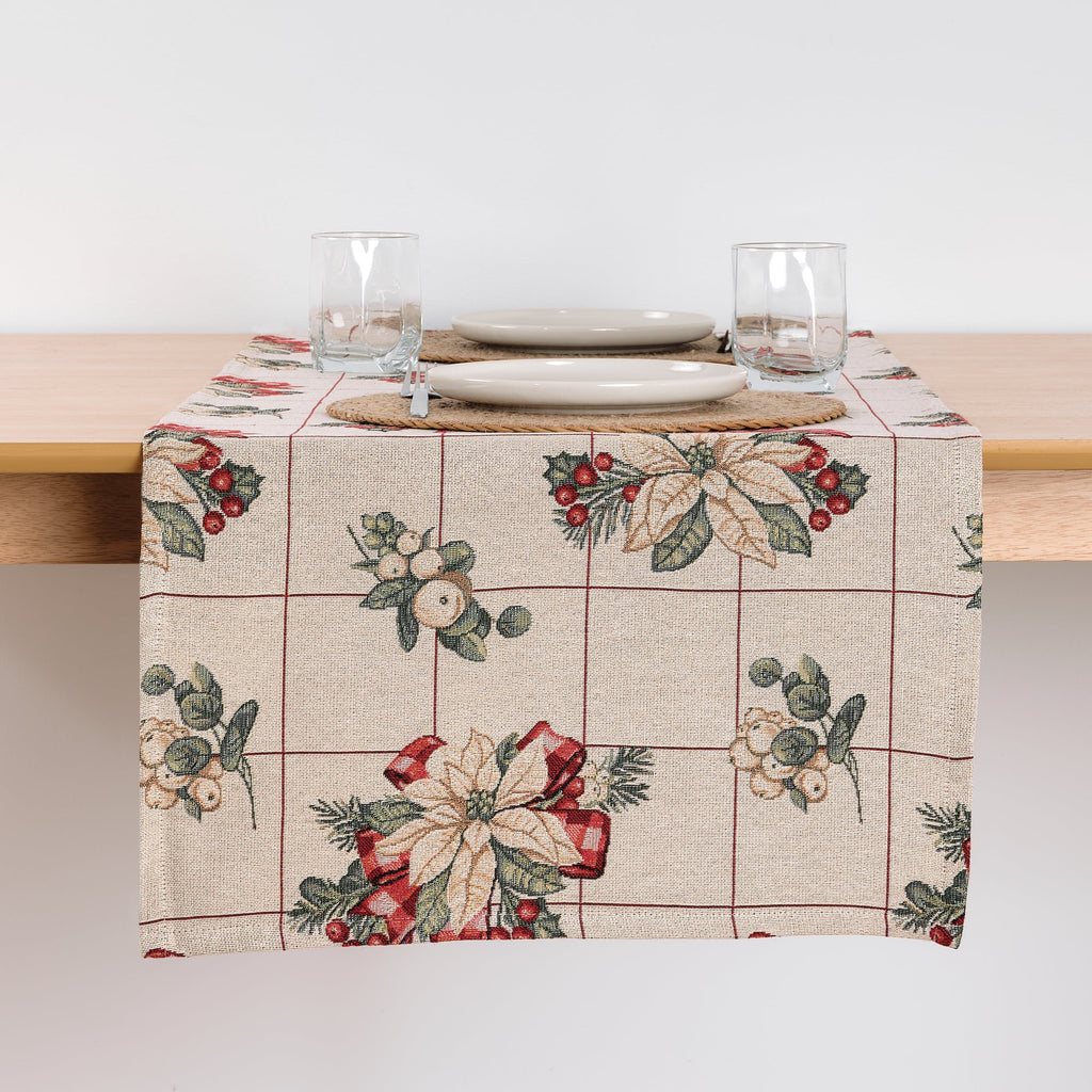Chemin de table jacquard 33725B 45x140 cm