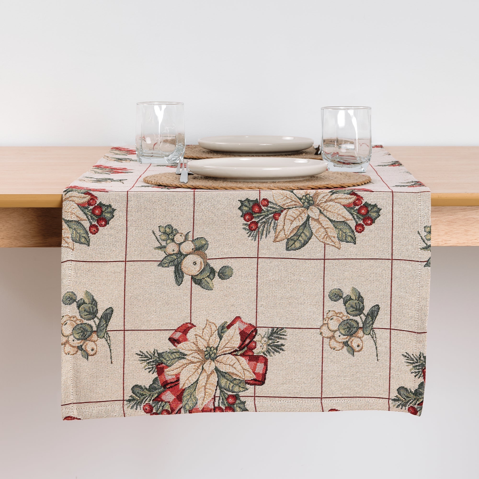 Chemin de table jacquard 33725B 45x140 cm