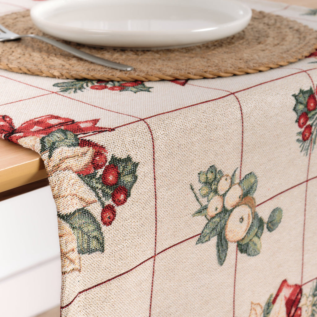 Chemin de table jacquard 33725B 45x140 cm