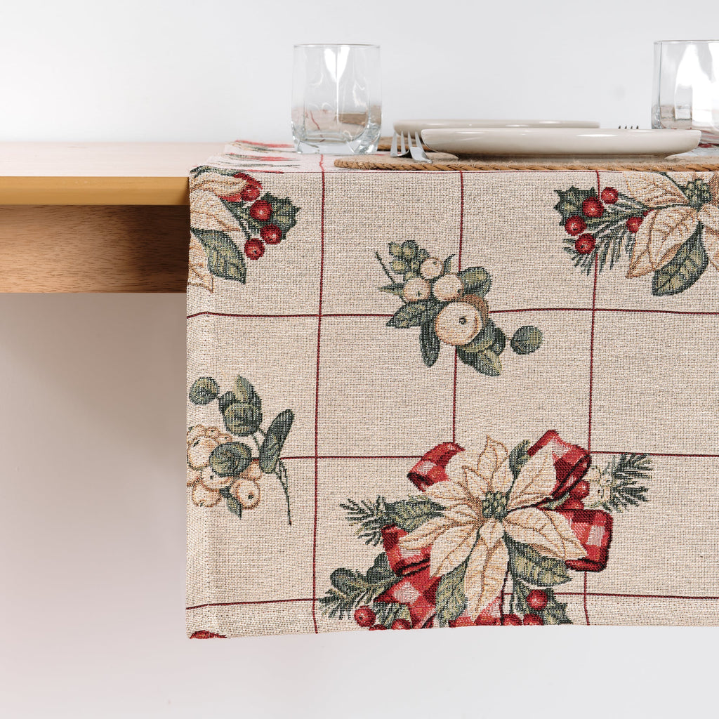 Chemin de table jacquard 33725B 45x140 cm