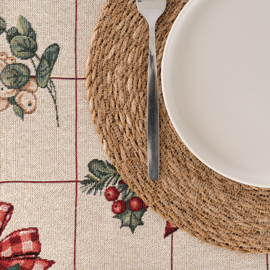 Chemin de table jacquard 33725B 45x140 cm