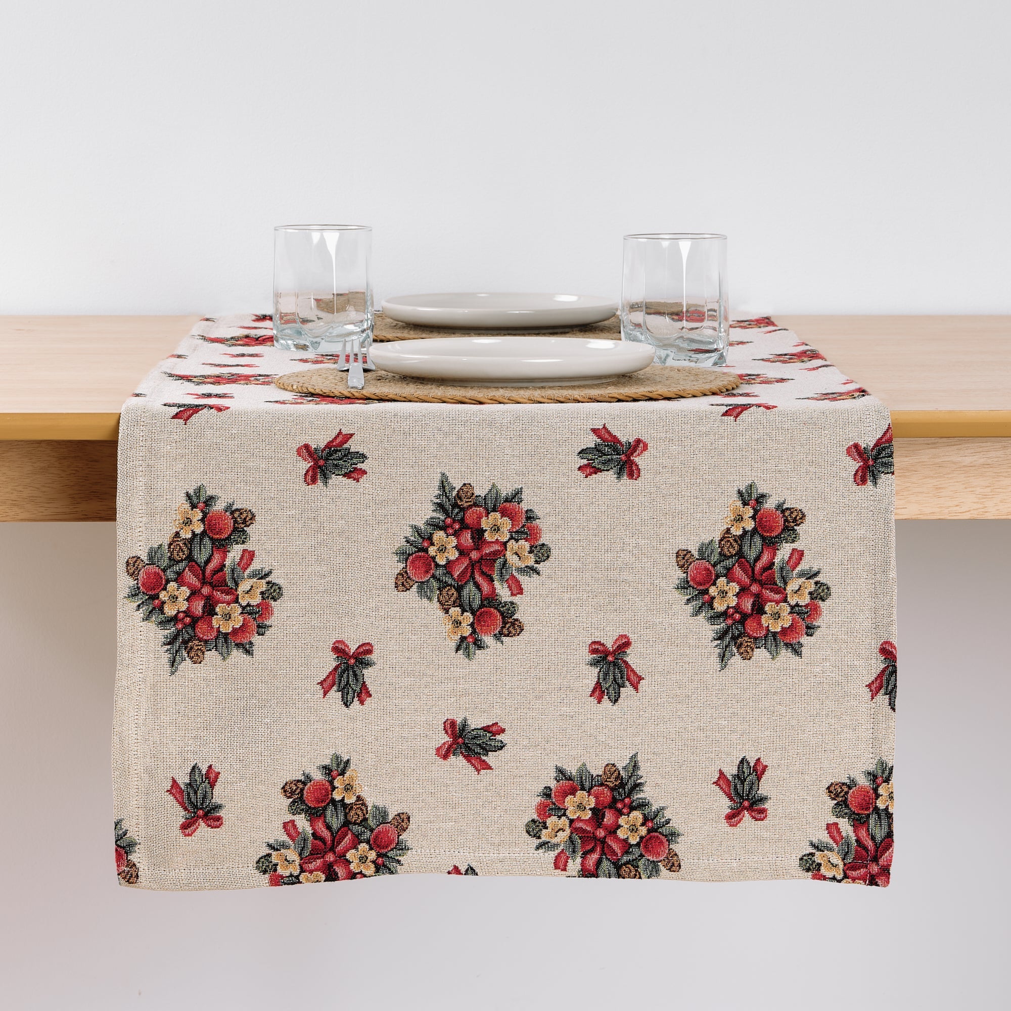 Chemin de table jacquard 33763 45x140 cm