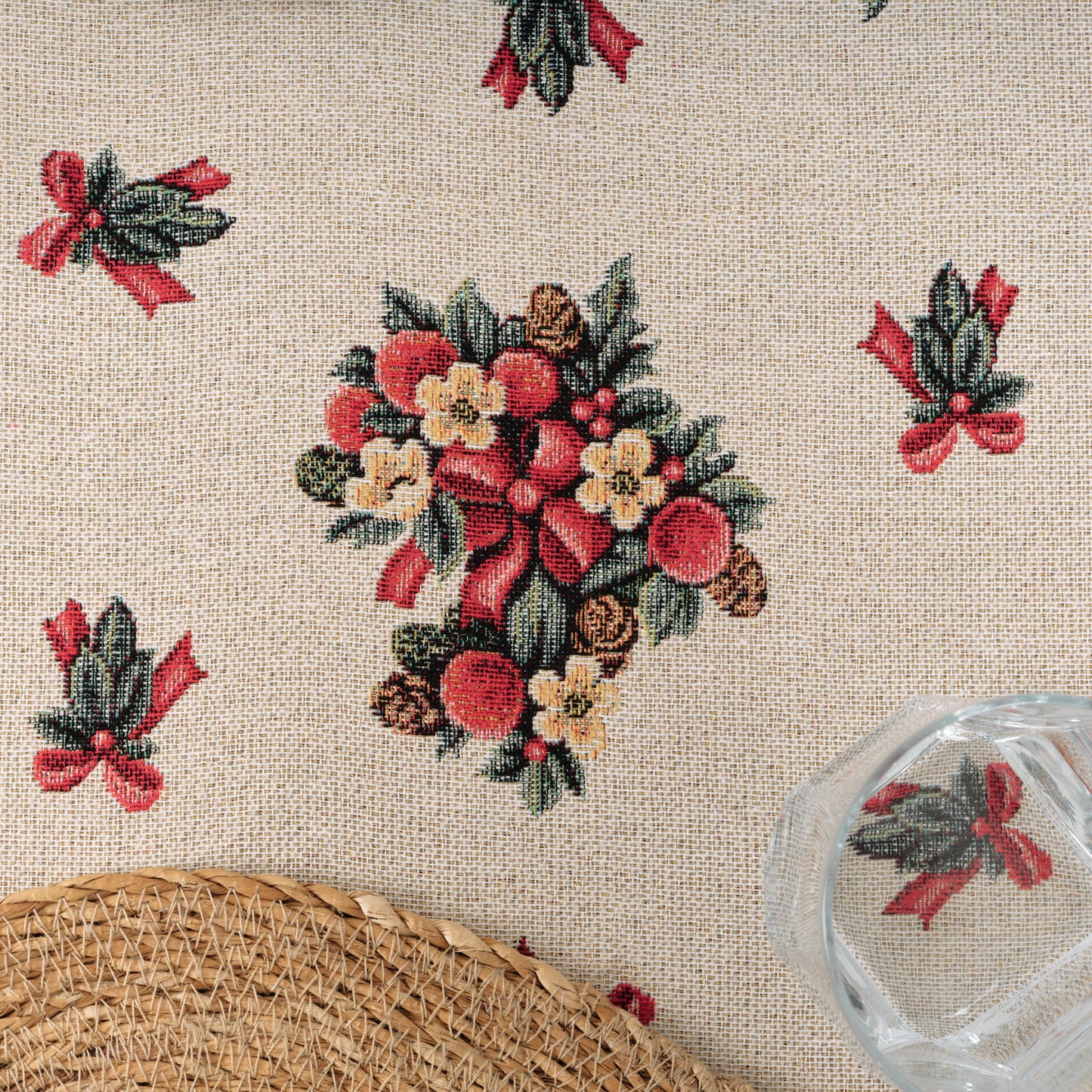 Chemin de table jacquard 33763 45x140 cm