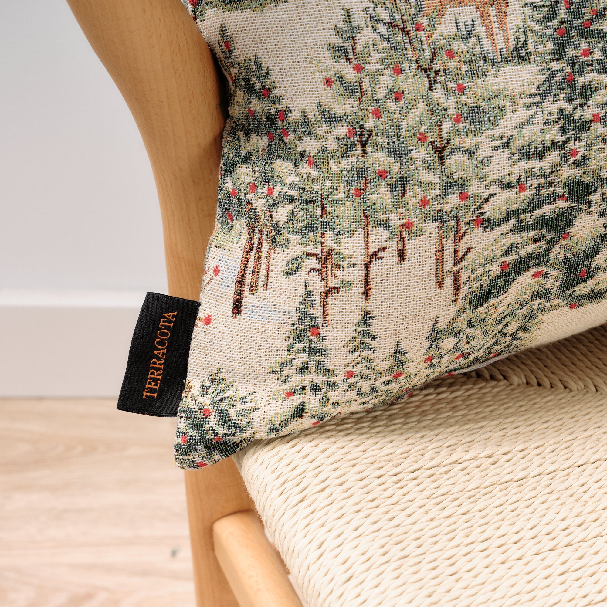 Jacquard cushion cover 45x45 cm 33722B