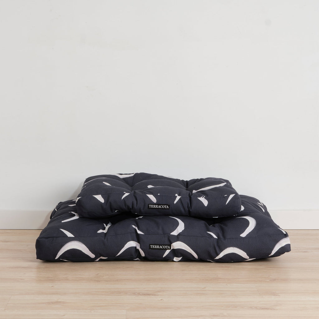 Cama para mascotas gruesa y acolchada antimanchas Calella Azul