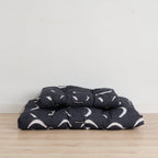 Cama para mascotas gruesa y acolchada antimanchas Calella Azul