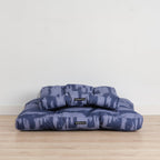 Cama para mascotas gruesa y acolchada antimanchas Mahón Azul Marino