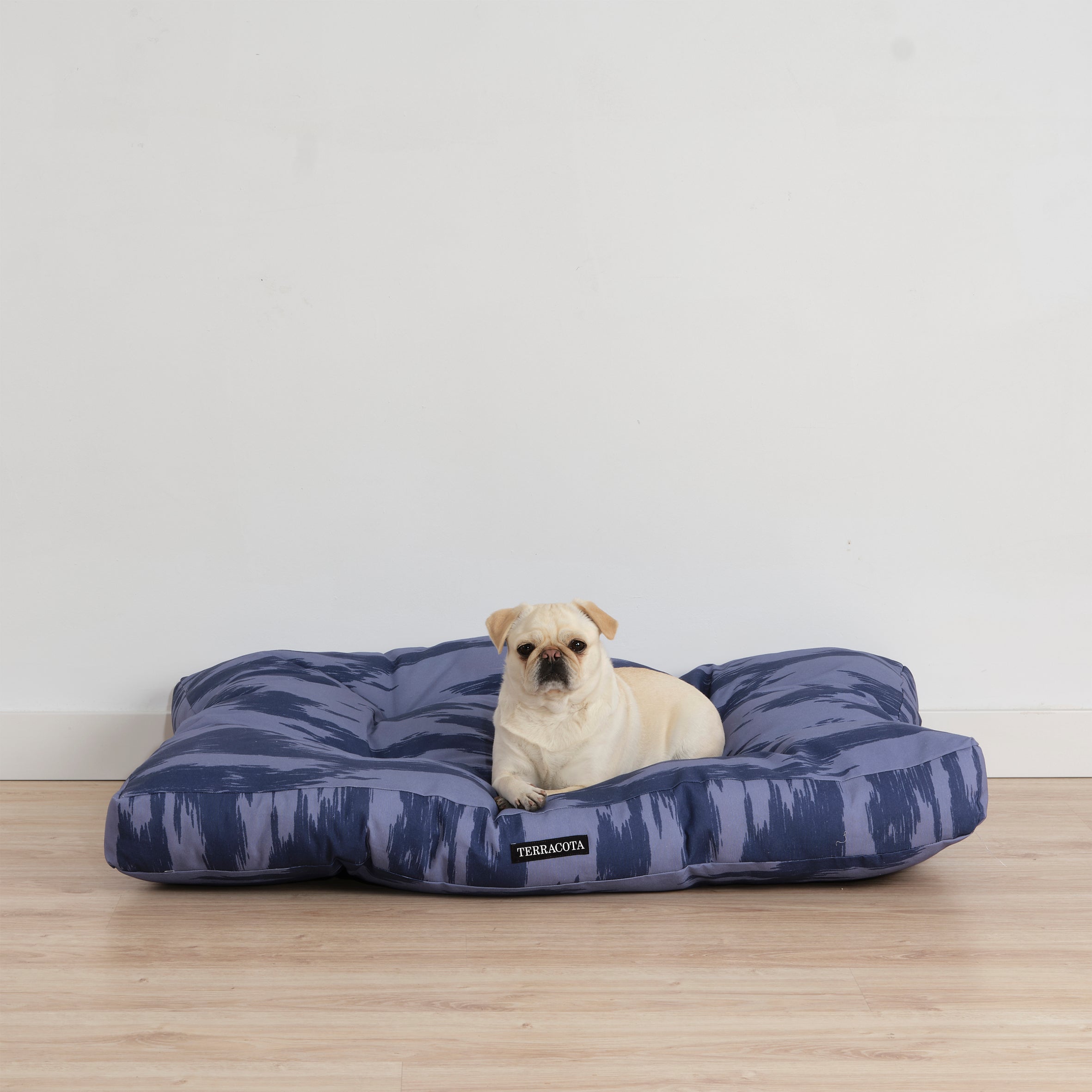 Cama para mascotas gruesa y acolchada antimanchas Mahón Azul Marino