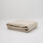 Plaid Waffle 100% cotton Linen 130x170 cm