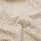 Plaid Waffle 100% cotton Linen 130x170 cm