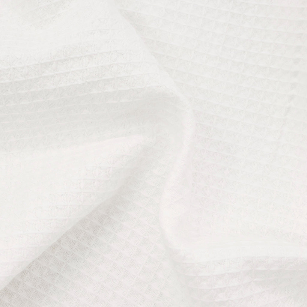 Waffle Towel 100% Cotton Chemical White