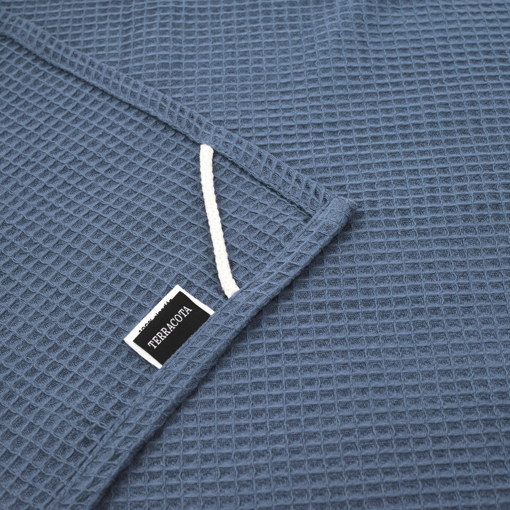 Blue Majolica 100% cotton Waffle Towel