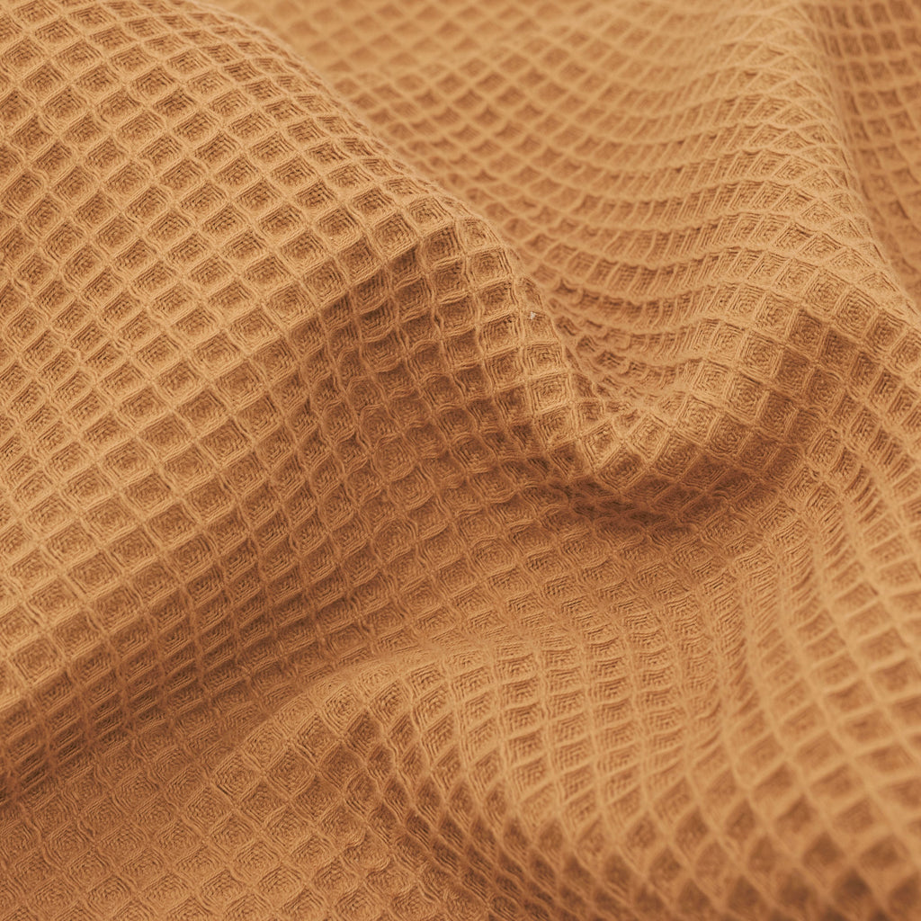 100% Cotton Burnt Orange Waffle Towel