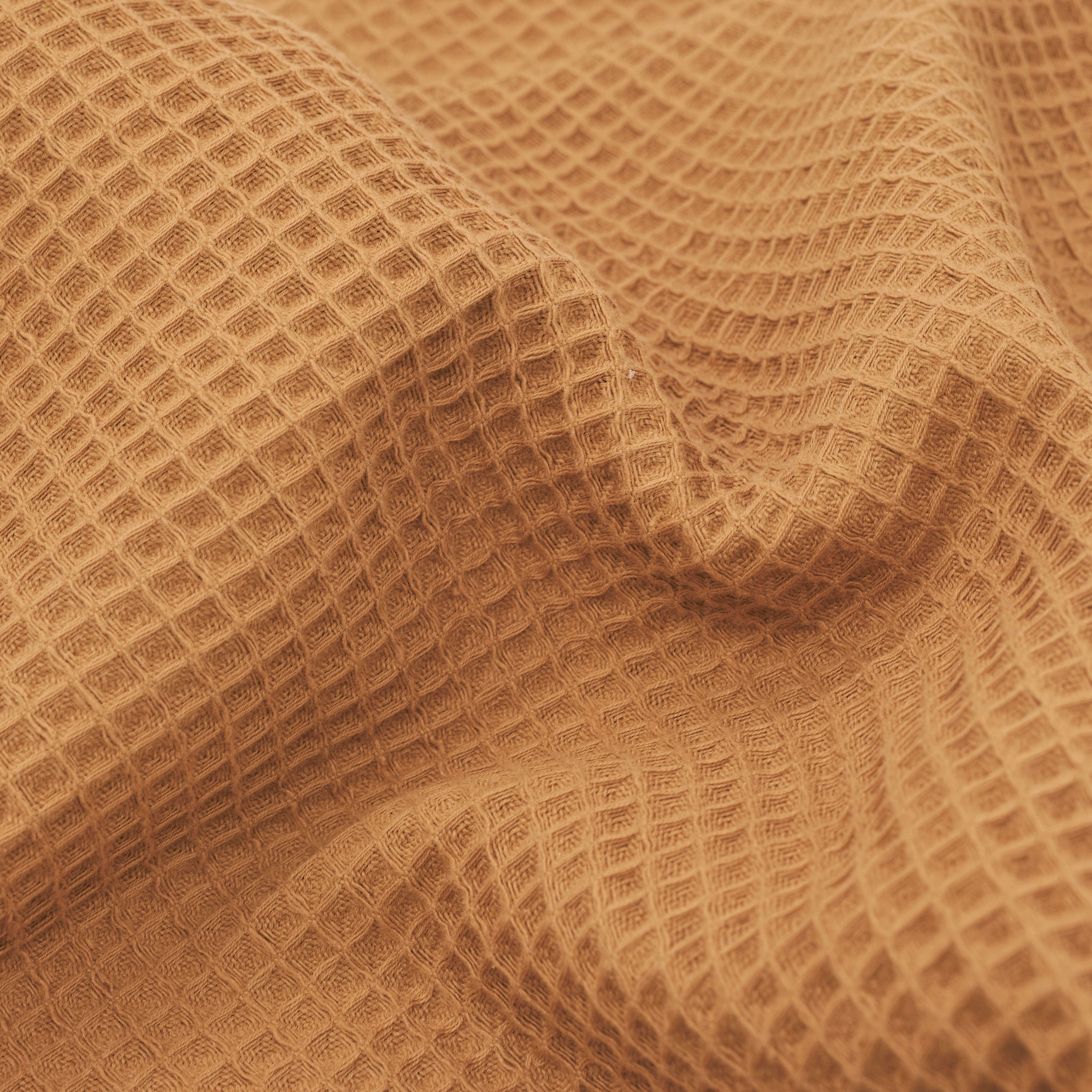 100% Cotton Burnt Orange Waffle Towel