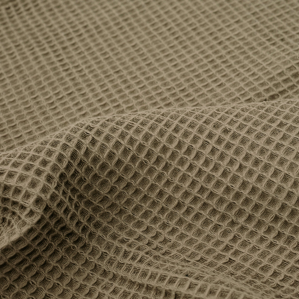 Wallnut 100% cotton waffle towel