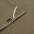 Wallnut 100% cotton waffle towel
