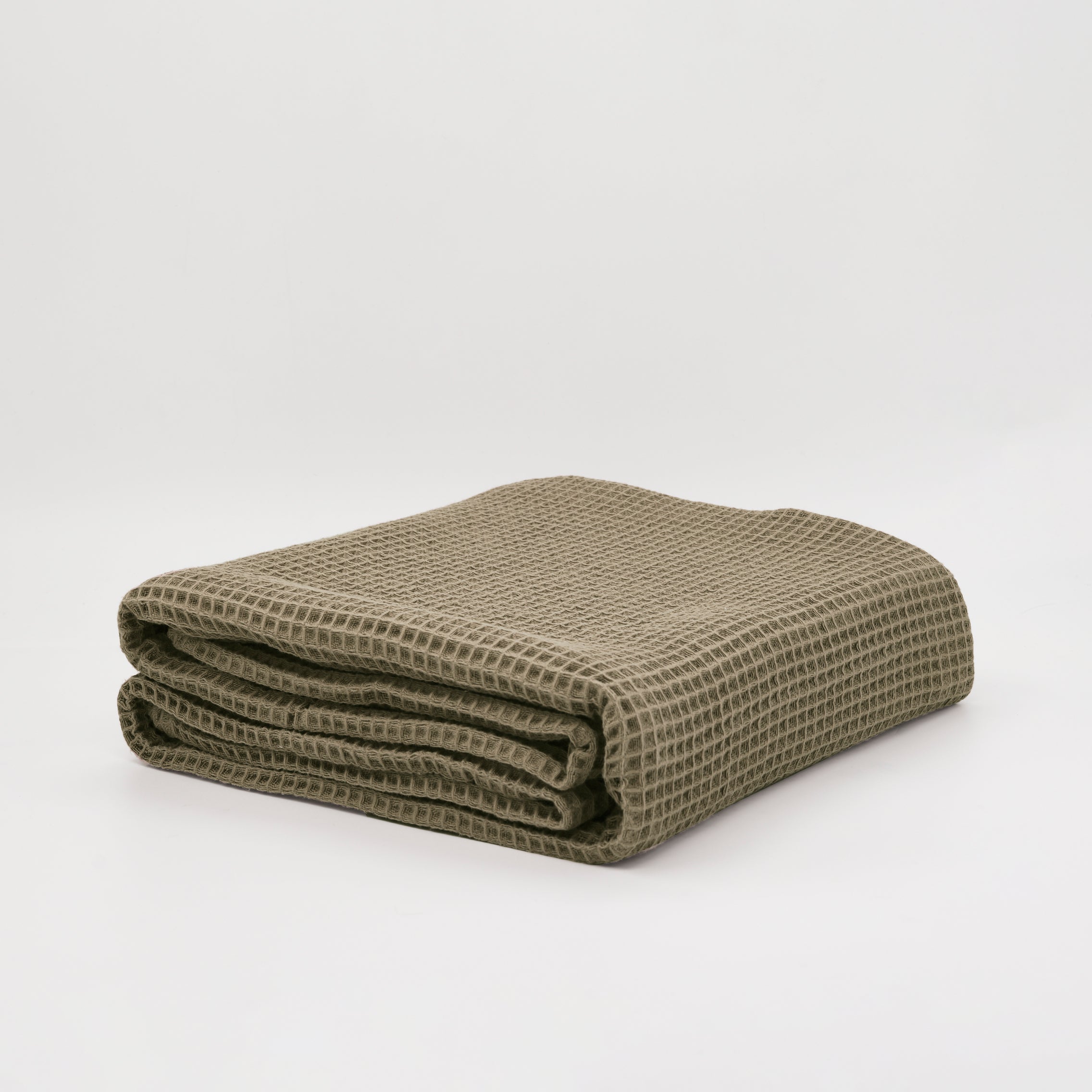 Wallnut 100% cotton waffle towel