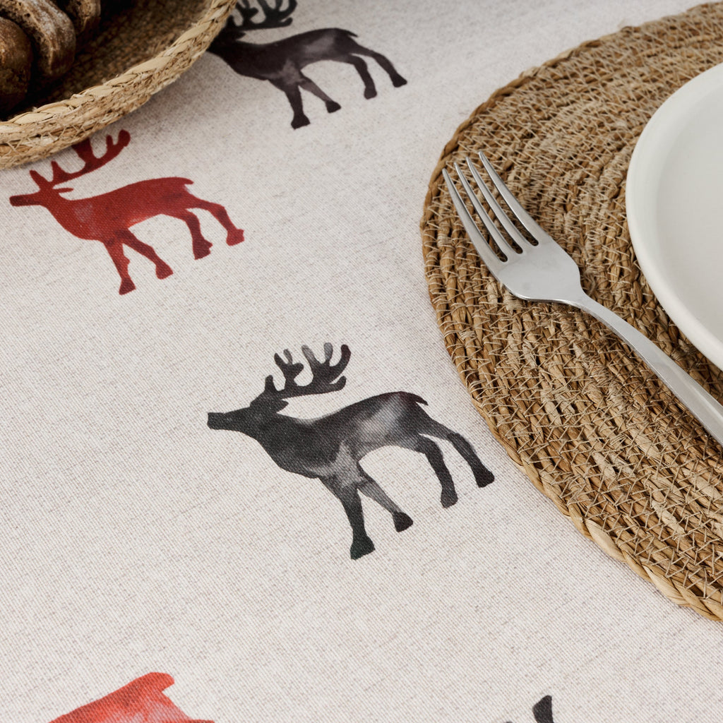 Merry Christmas stain-resistant tablecloth 4
