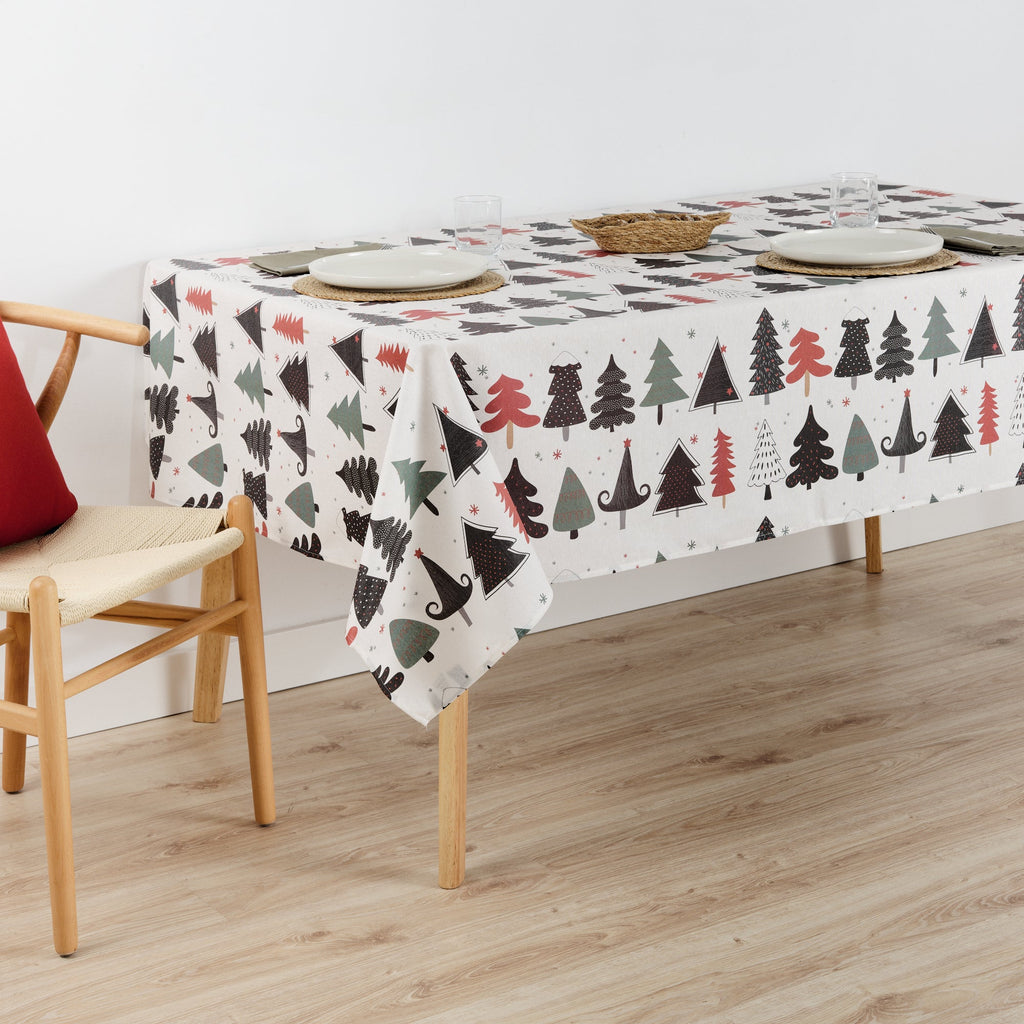 Stain-resistant tablecloth XL Merry Christmas 14