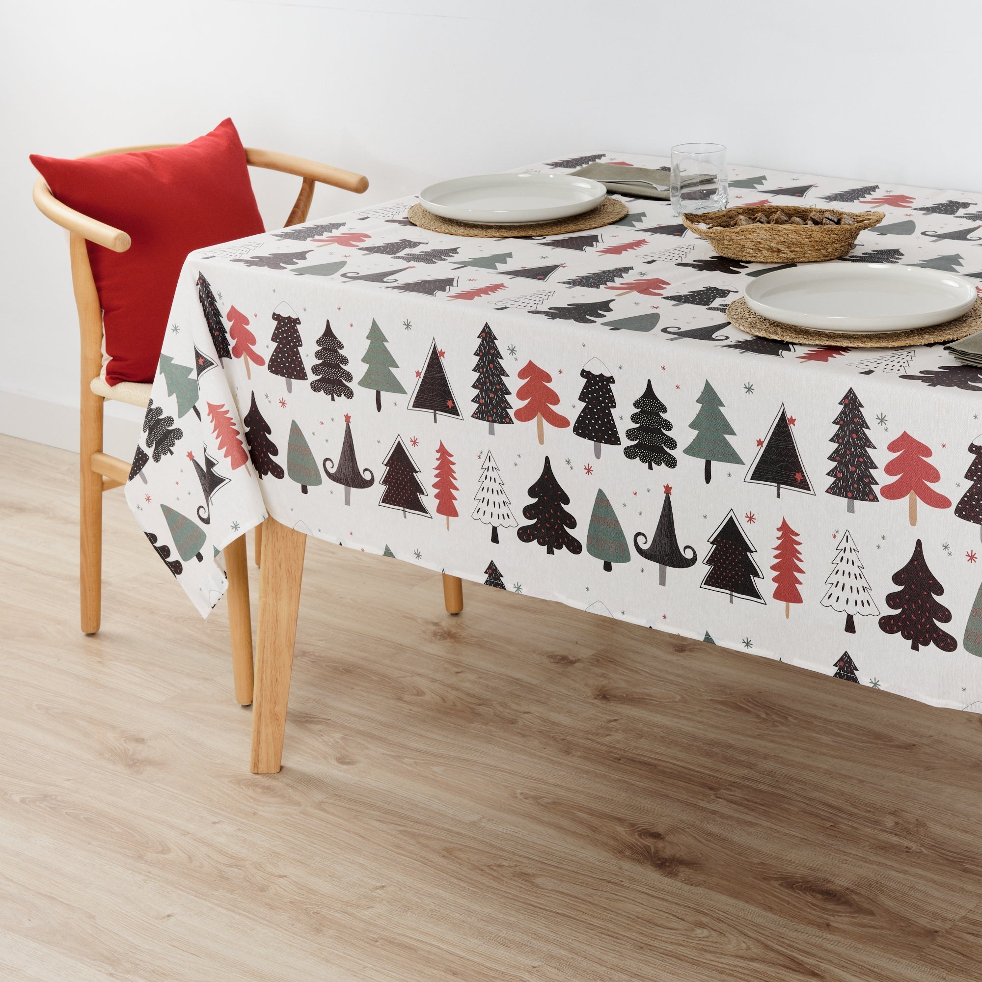 Stain-resistant tablecloth XL Merry Christmas 14