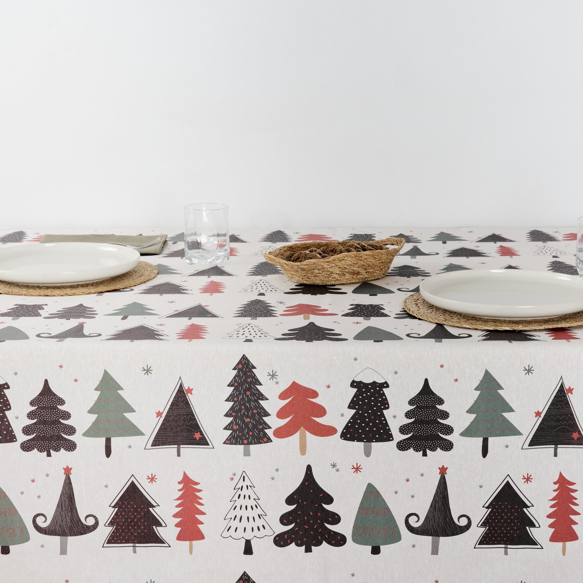 Stain-resistant tablecloth XL Merry Christmas 14