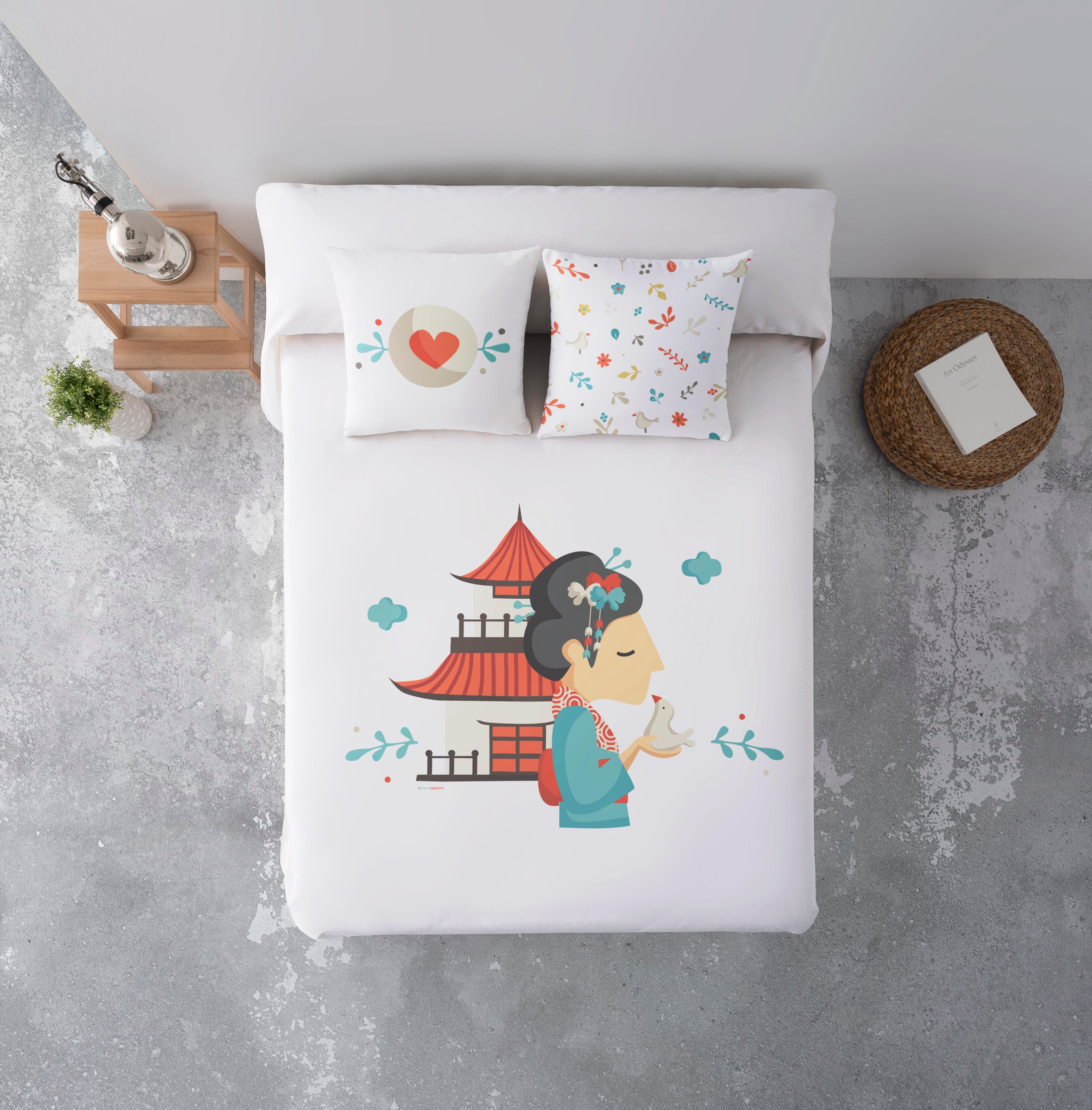 Japanese pique quilt by Tutti Confetti