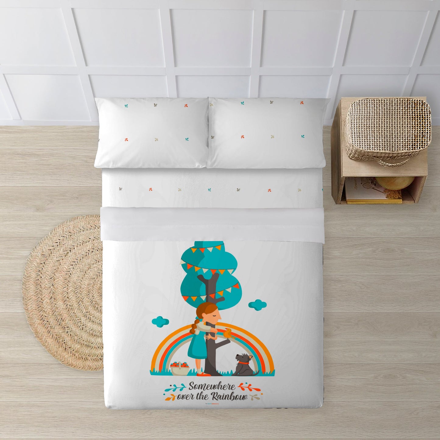 Ensemble de draps 100 % coton Dorothy