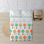 100% Cotton Sheet Set Balloons