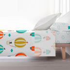 100% Cotton Sheet Set Balloons