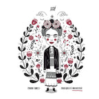 100% cotton Pinto Frida sheet set from Mundopiruuu