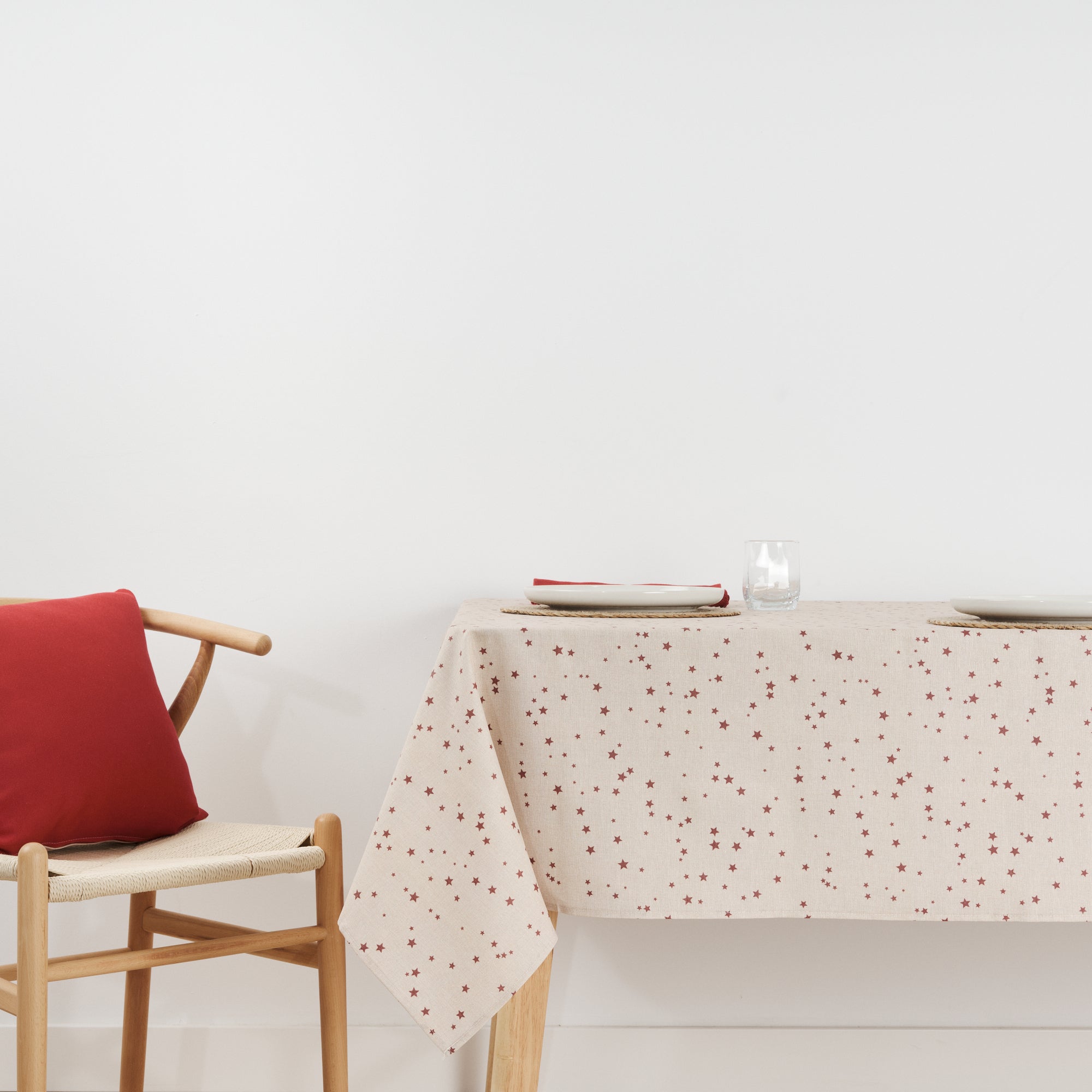 Stain-resistant tablecloth XL Merry Christmas 23