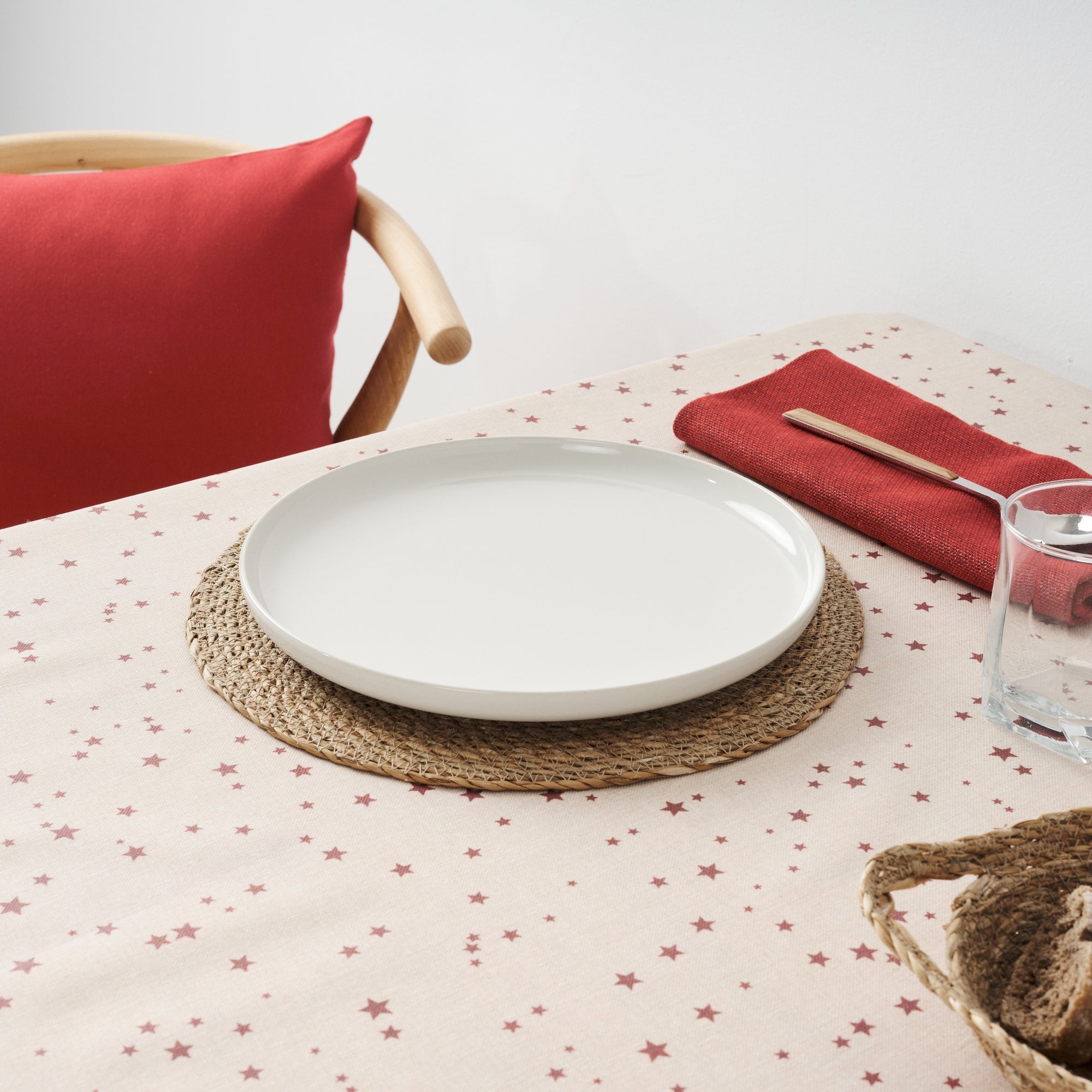 Stain-resistant tablecloth XL Merry Christmas 23