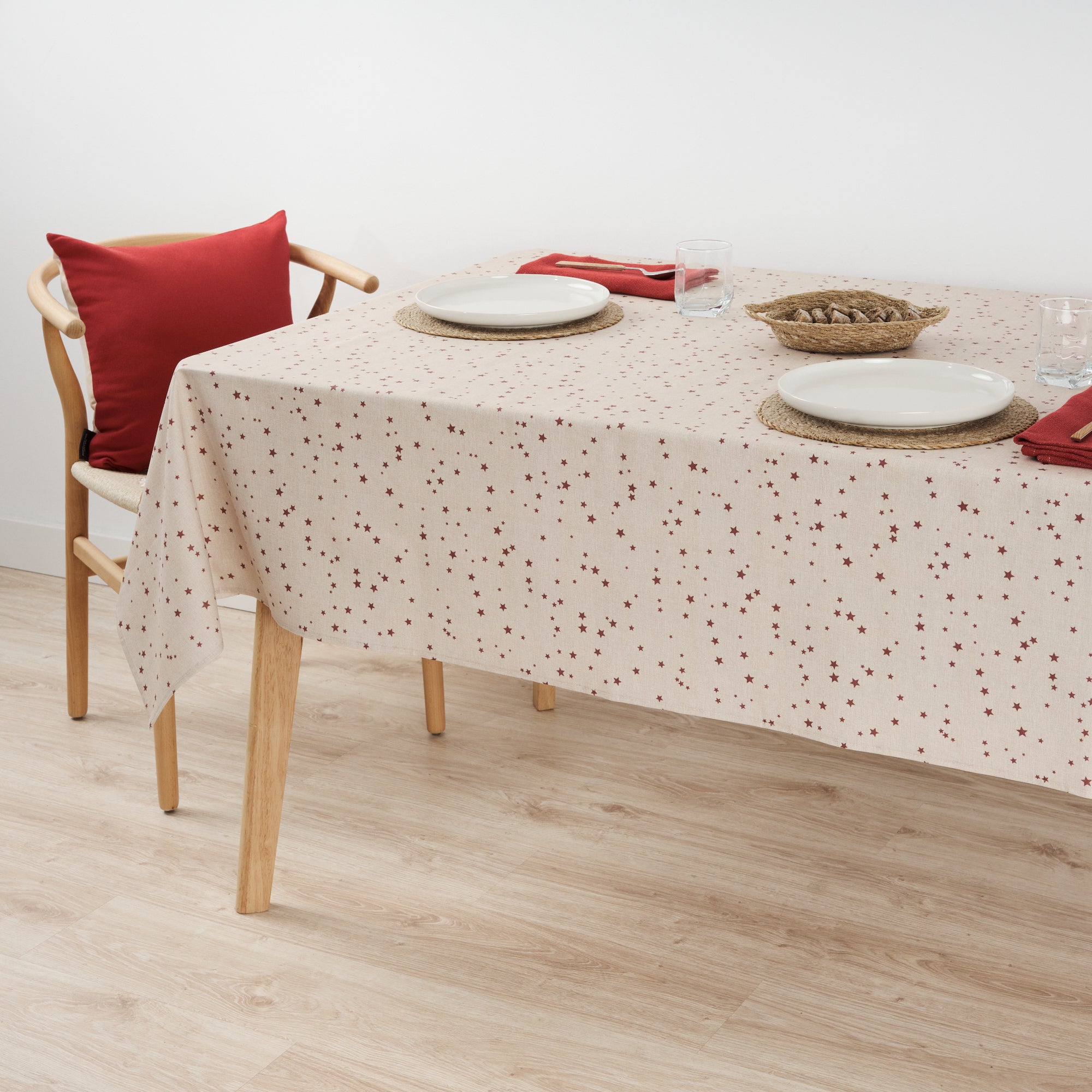 Stain-resistant tablecloth XL Merry Christmas 23