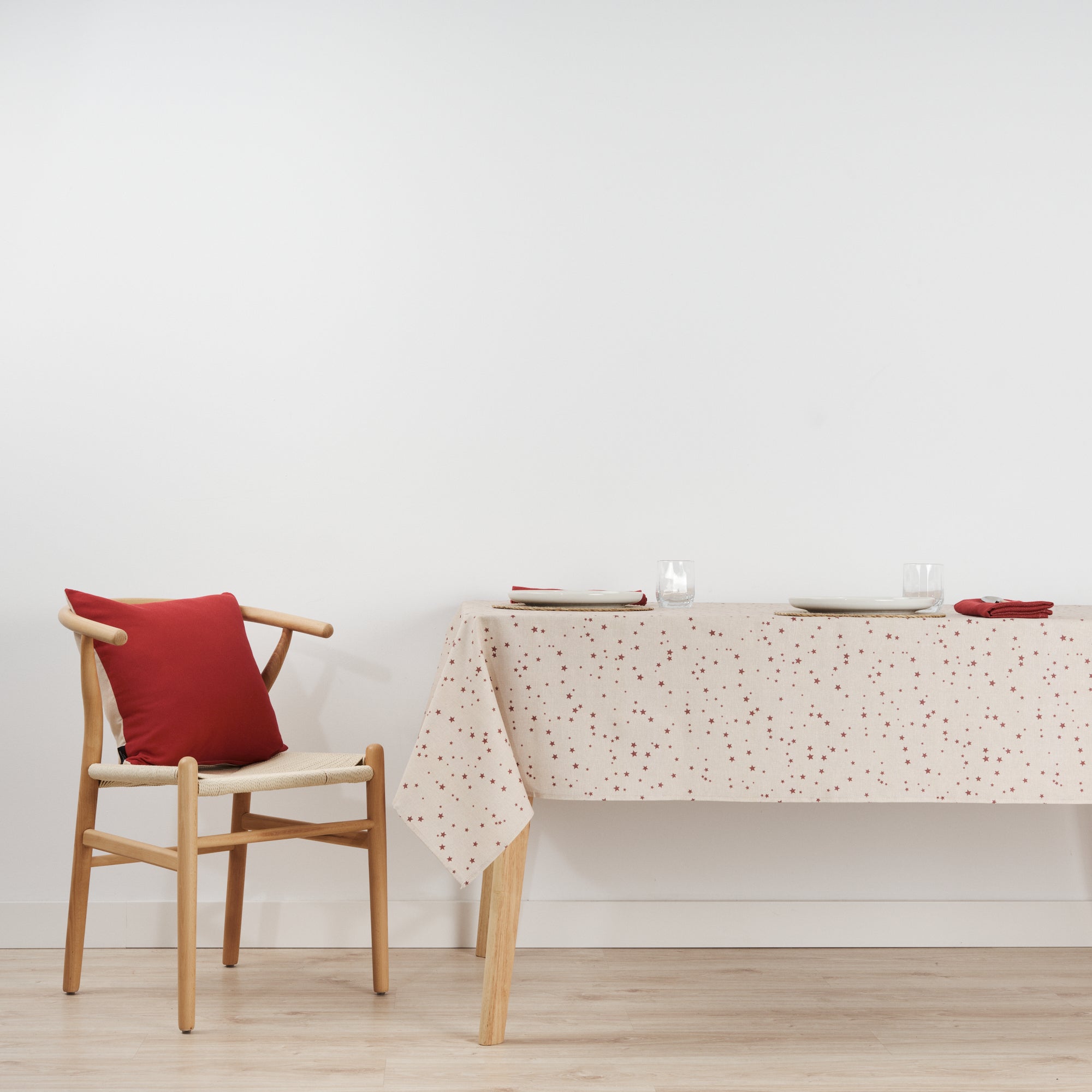 Stain-resistant tablecloth XL Merry Christmas 23