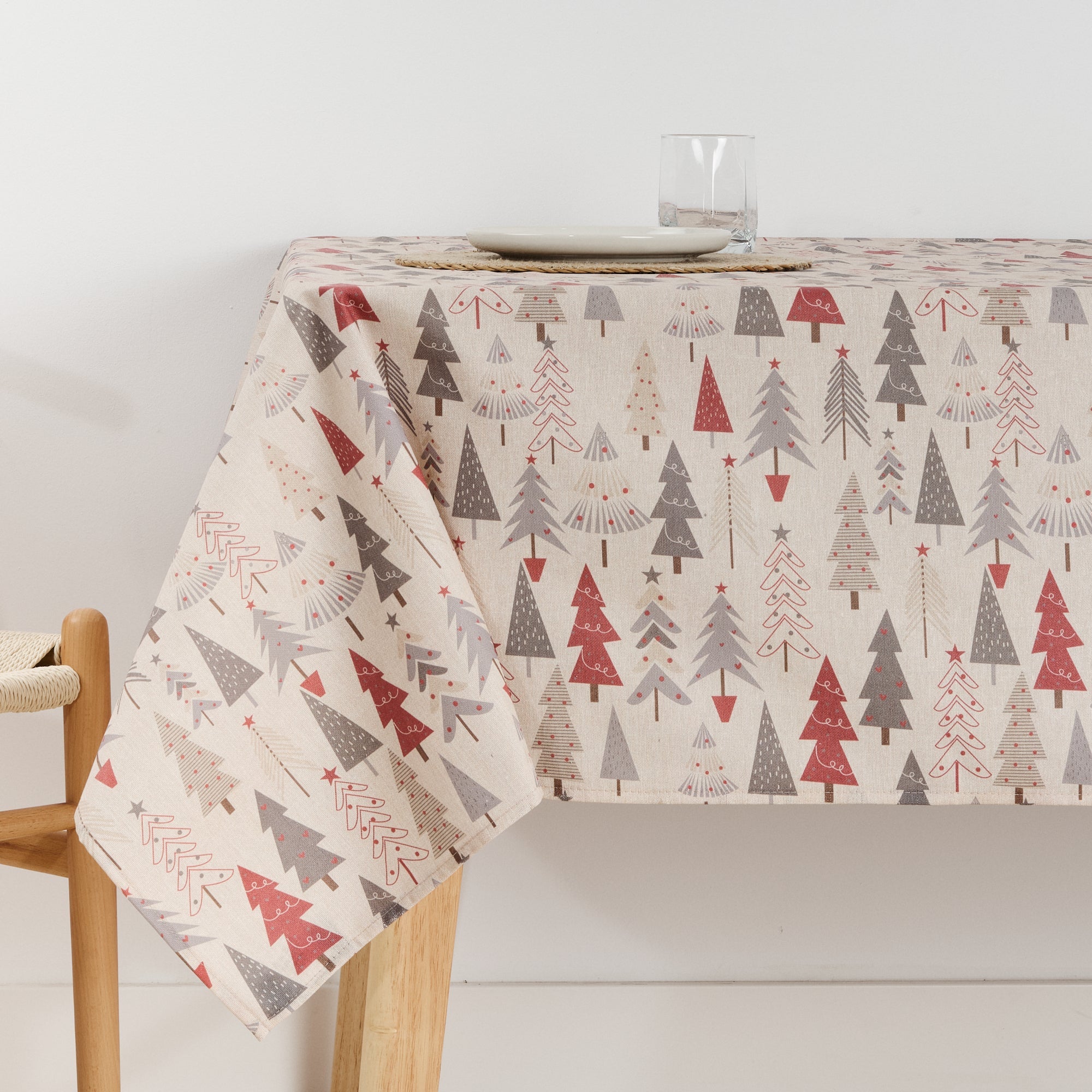 Stain-resistant tablecloth XL Merry Christmas 31