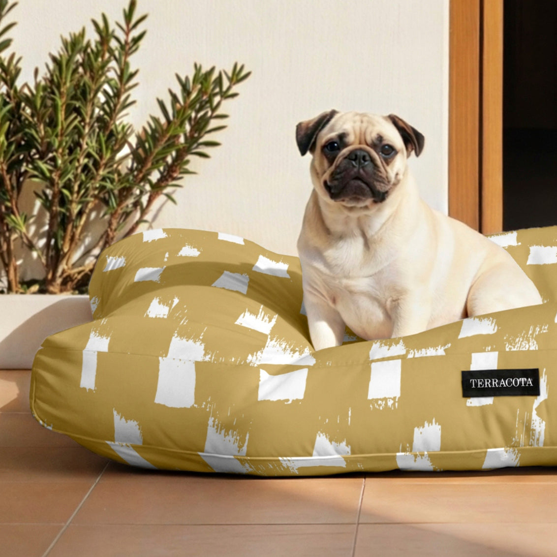 Cama para mascotas gruesa y acolchada antimanchas Artá